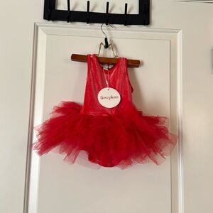 NEW WITH TAGS - I Love Plum - red velvet - 6-12 months tutu